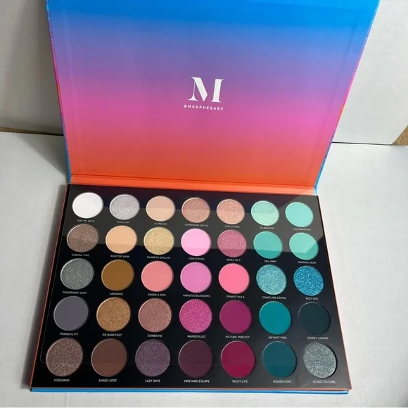 Makeup, Morphe palette wet n wild brush wet n wild lipstick nabi blush serum - Picture 3 of 15